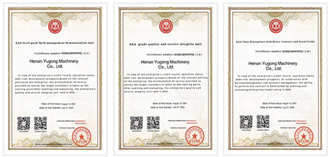 Certificates